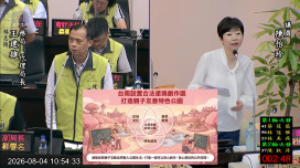 台南市議員陳怡珍質詢聚焦親子空間、治水與人行道工程　籲打造更宜居台南