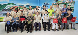七夕再訪花蓮榮家！嚴德發：長輩住得安心快樂就是最幸福 