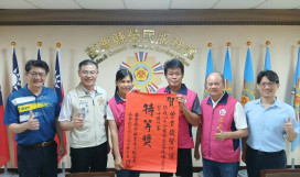苗栗榮民曾貴發榮欣志工服務無私奉獻！榮獲全國荔枝蜂蜜特等獎