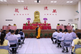 傳承民俗感恩文化！中油大林煉油廠中元祈福法會祈願地方祥和同仁安康