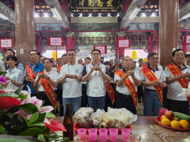 新北舉辦大墓公中元普度祭典　副市長劉和然參拜祈福