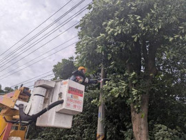白海豚颱逼近  新營台電全力戒備！民眾與業者落實用電設備檢查