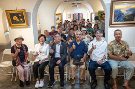 跨媒材藝術對話！「多元與和諧」聯展 臺南吳園藝文中心盛大開展