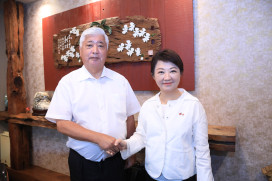 日本前防衛大臣中谷元眾議員訪台中　盧秀燕盼深化台日安全夥伴關係