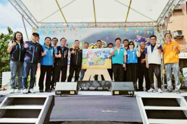 天然彩稻拼出救援小英雄波力！　2026關西彩繪稻田結合食農教育推廣地方產業