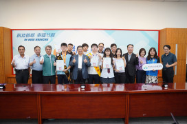 全國技能競賽竹縣學子摘金奪銅　楊文科縣長表揚肯定技職