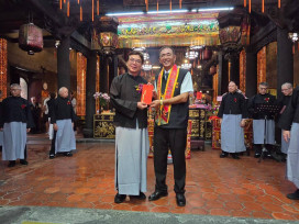 「北臺灣媽祖文化節」舉辦三獻古禮大典　新北市副市長劉和然擔任主祭官