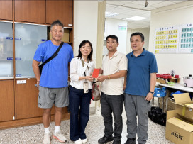 中秋前夕送暖！培英國中師長家長會慰勞東勢警　感謝護童守護校園安全
