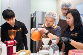 推動身障日間服　竹縣府攜手伊甸成立「以利亞小作所」所助唐氏症小羽自立