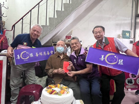 百歲榮民林文波紀壽 屏東榮服處與各界歡欣慶生