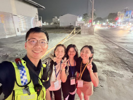 菲籍女大生逛岡山籃籗會迷途  岡山暖警伸援手