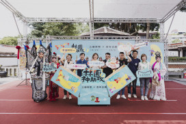 「林園神助攻」於百年古蹟打造祈願文化體驗　三廟神明齊聚駐駕林園