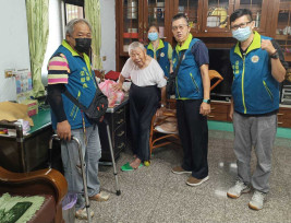 臺東榮服處感謝玄武觀捐贈愛心物資 關懷弱勢榮民眷