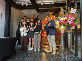 從設計到行銷再跨傳統工藝！樹德科大系友邱景煌一針一線繡出品牌路