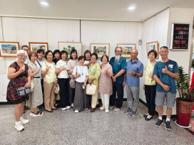 陳秀娟水彩小品展 金寧鄉所展出40幅作品  