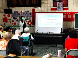 嘉榮深入社區 帶領榮民眷長輩「健康動起來」