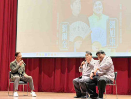 翻轉嚴肅宣導！　竹市家長會長協會攜藝人劉爾金借力相聲寓教於樂推廣親子教育