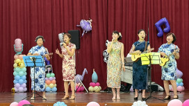 空軍藝工大隊秋節敬老義演傳愛
