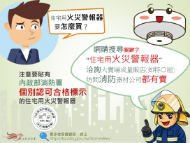 住警器定期測試保養不可少！金門消籲落實4大要訣守護居安