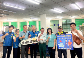 最暖雲林莿桐郵差化身守門人 攜手榮服處守護獨居榮民