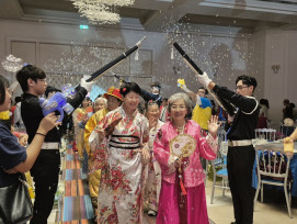 南市×南臺科大×富邦人壽「府城萬歲節」助阿公嬤圓婚紗夢