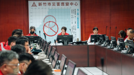 薔琵颱風威脅不容小覷　竹市長高虹安主持第2次工作會議要求防災應變不鬆懈