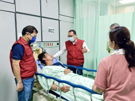 新北里長堅守第一線遇意外　侯友宜：災後復原務必兼顧自身安全