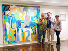 翻玩日常符號！陽明交大藝文中心推「高永滄色彩極限實驗展」　以塗鴉展開色彩與想像的實驗