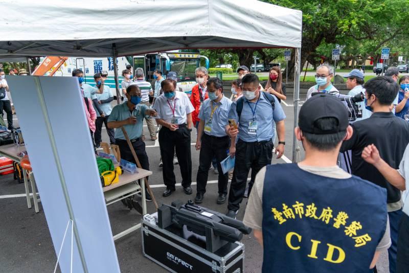 麻警逼真實演 配合烏山頭水庫實境反恐操演