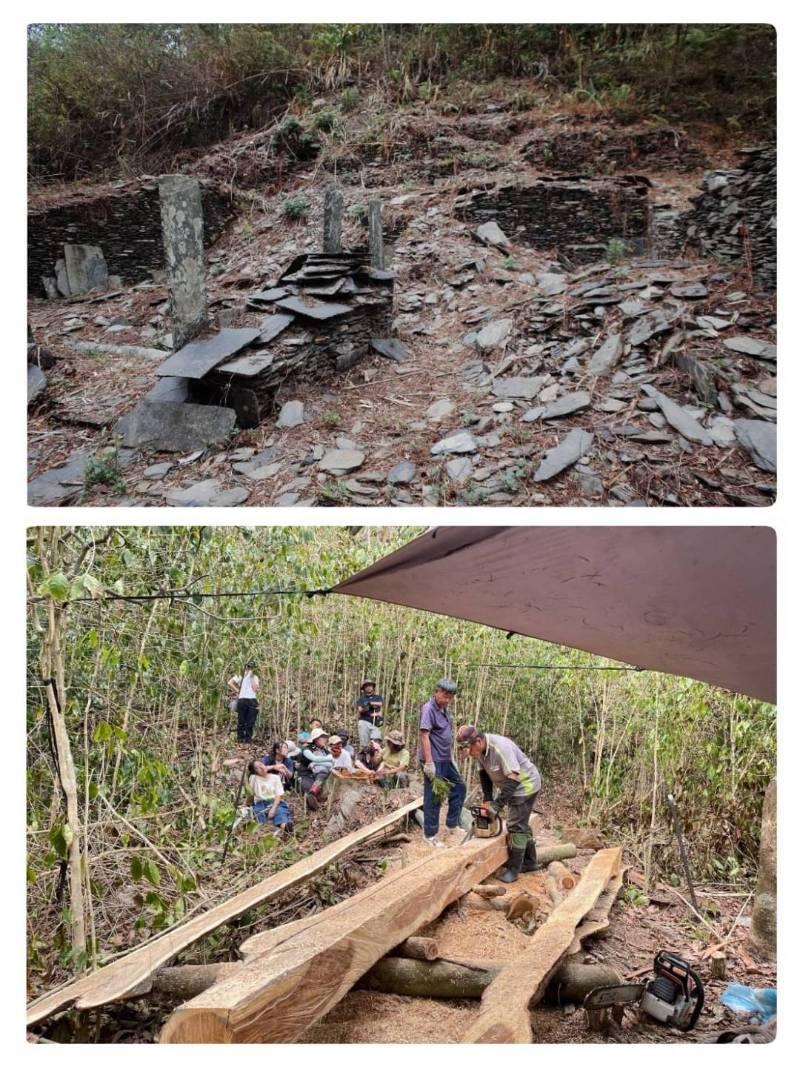 成大考古所師生 參與魯凱族舊好茶社原住民傳統石板屋重建