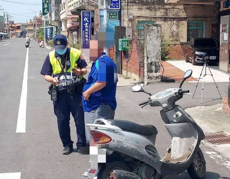 防制交通事故　北港警加強違規取締