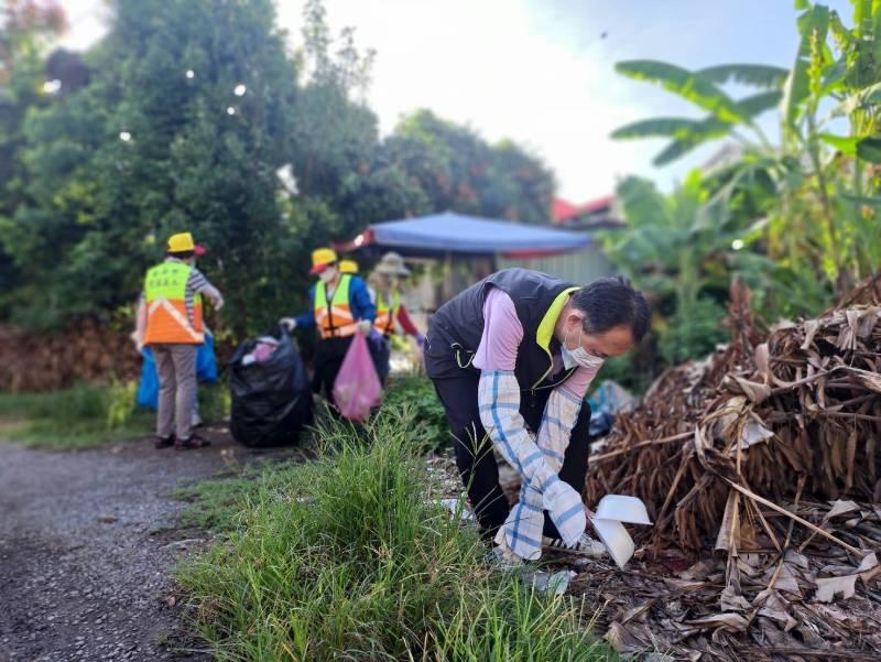 杜蘇芮颱離去 防颱不忘防疫 臺南登革熱孳清即刻啟動