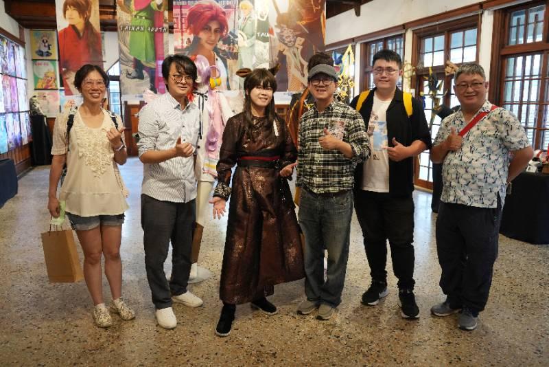 南應大盧姿靜COSPLAY竹馬陣 傳承民藝×動漫交流課程成果展台南創意中心登場