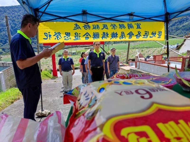 宜蘭榮服處中橫宜蘭支線秋祭 追思殉職榮民奉獻