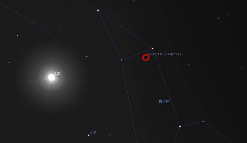 天外嬌客全新西村彗星來訪 蠍子心臟隱身月亮之後 錯過再等300年