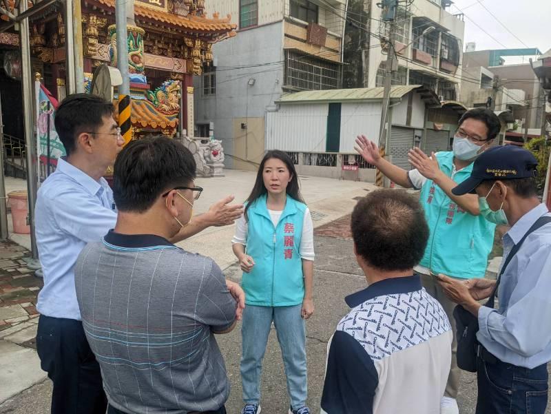 海水倒灌再淹土城 蔡麗青要求設立土城抽水站