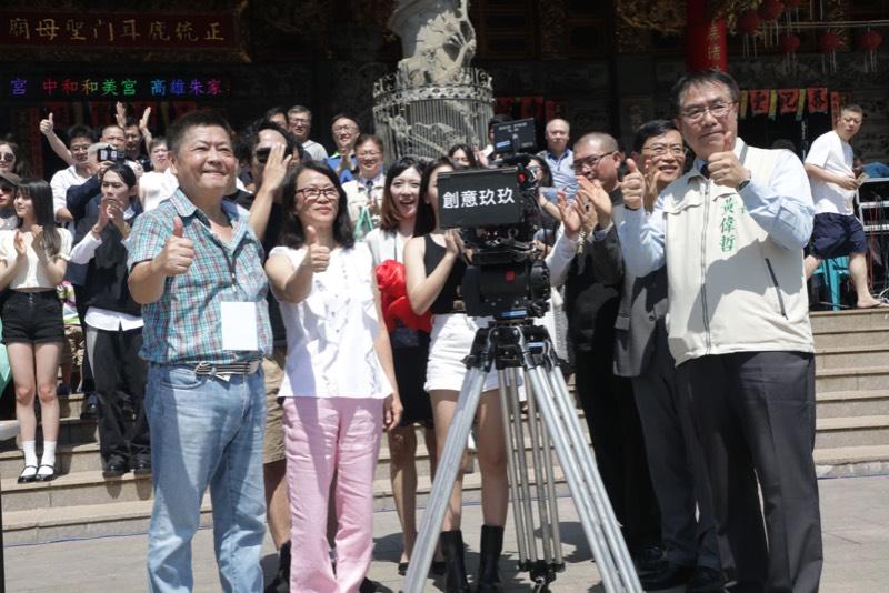 影集《回憶暫存事務所》台南開鏡 黃偉哲預祝開拍順利收視長紅 