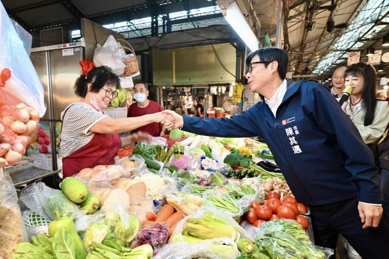 「珍材食料」平台啟用，陳其邁：媒合市場與慈善團體，減少食物浪費