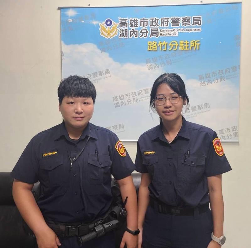 女力報到！湖內警新手女警逮毒嫌立大功，犯嫌慌張雙手合十求饒！