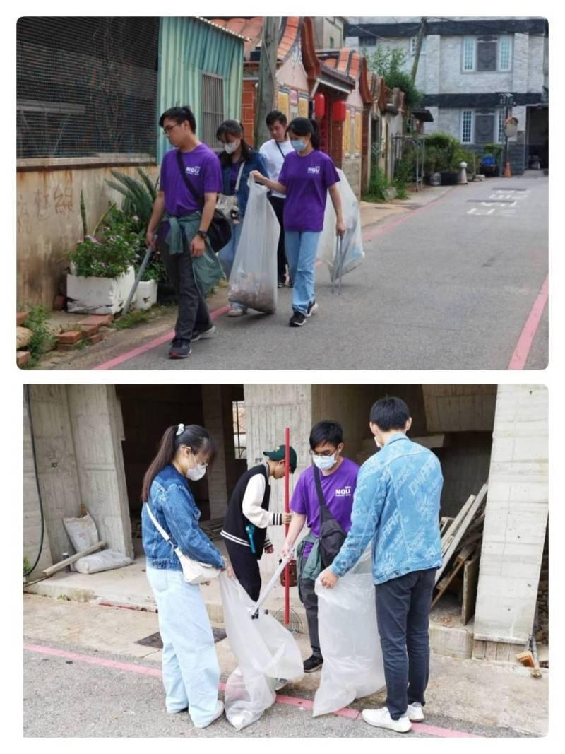 金大聚焦學生服務教育 前進社區齊力護清潔