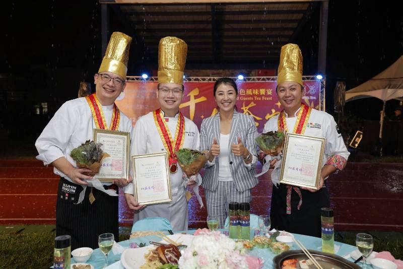 南投茶博千人茶宴首登場 特色風味饗宴雨夜上菜