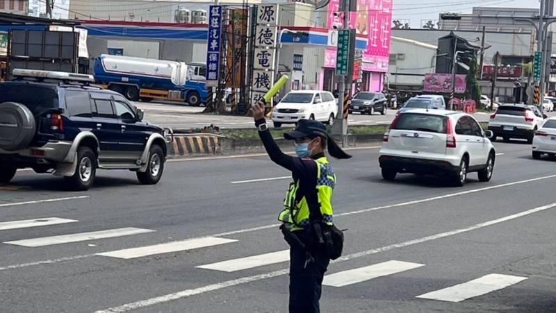 國慶連假 永康警5天交通大執法 推播大灣交流道替代道路