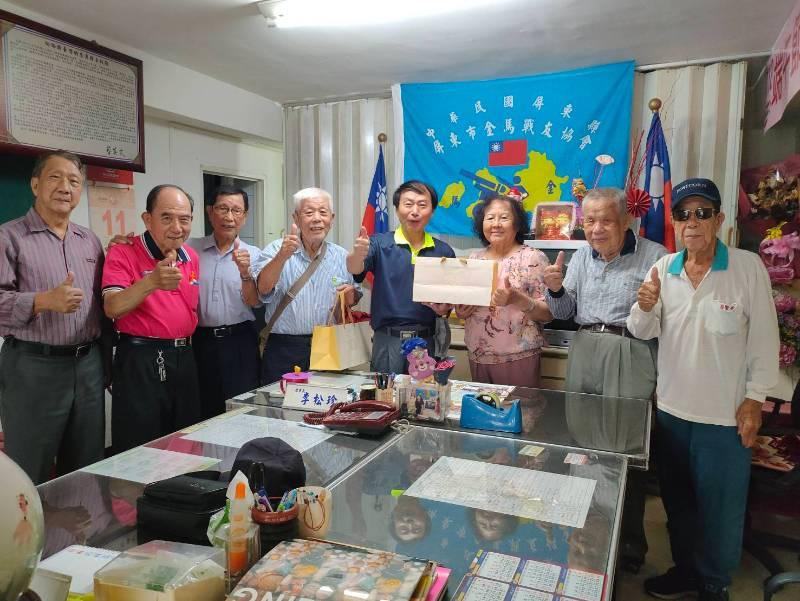 屏東榮服處拜訪退伍軍人社團 共同慶祝榮民節