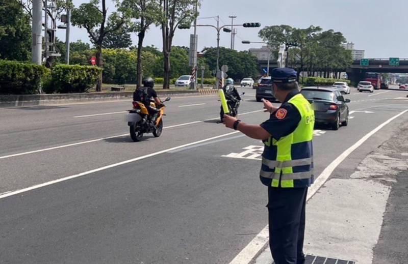 國慶連假 永康警5天交通大執法 推播大灣交流道替代道路