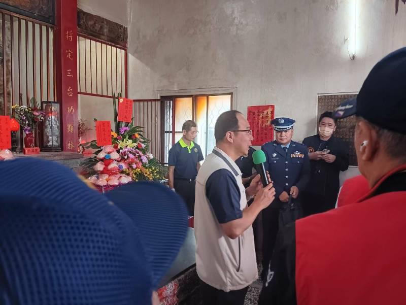 臺南榮服處緬懷先烈 祭祀麻豆飛將軍詹興民烈士