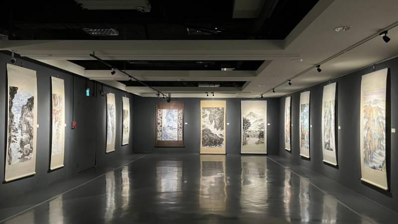 綠水賞山-2023年松雲畫會第35屆書畫聯展 匯聚35載風華水墨畫藝術