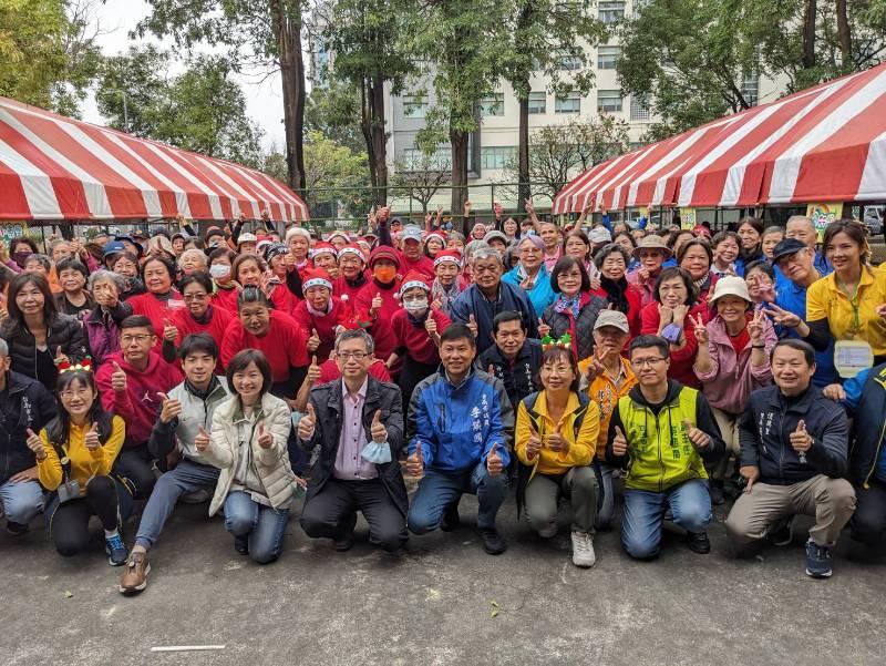 高榮臺南分院聖誕憶起匹克趣 首辦銀髮樂活運動會