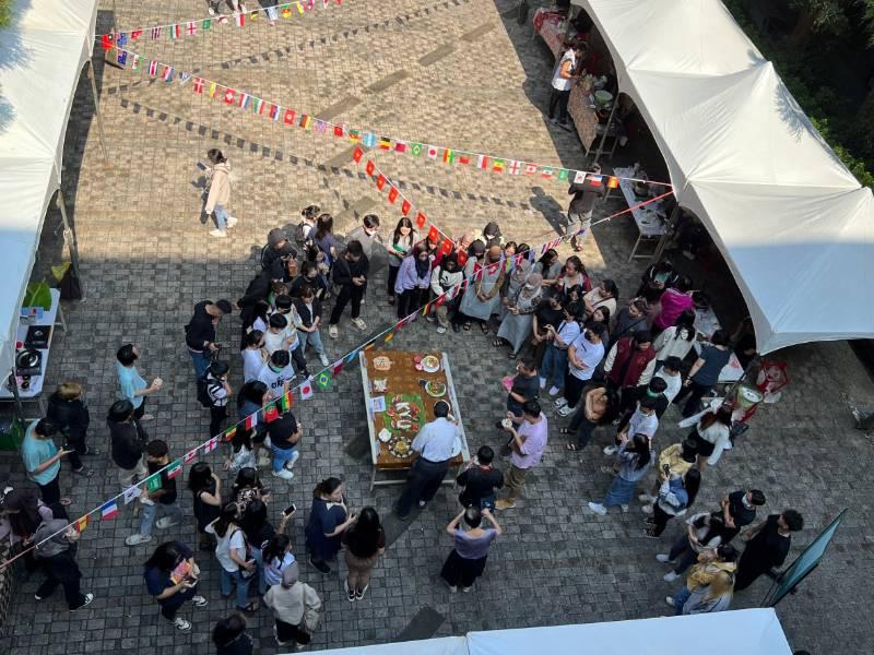 美食跨越國界！高苑科技大學異國美食大比拼熱鬧開場！