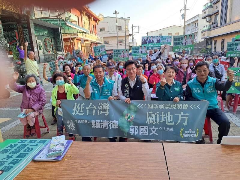 民進黨台南市黨部完成百場座談  送溫暖給資深黨員