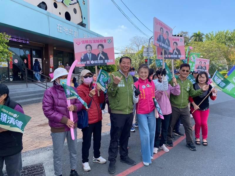 台南人用選票守住民主聖地   總統得票全國第一立委六席全壘打